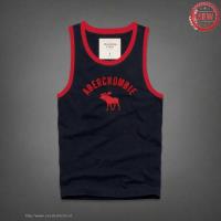 heren abercrombie fitch tanktop rood koningsblauw Winkel Arnhem al2d1484